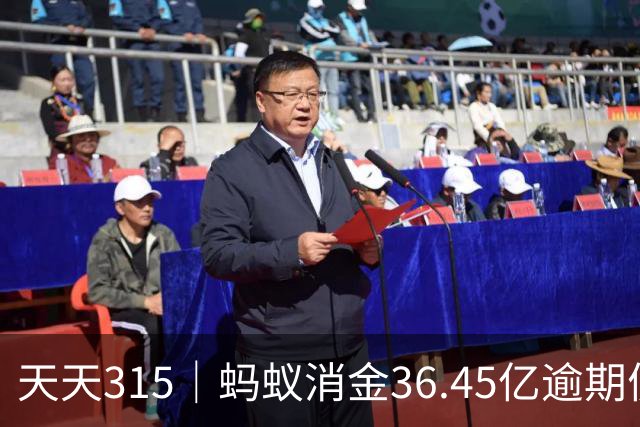 天天315｜蚂蚁消金36.45亿逾期债权打包转让